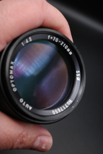 Auto Optomax Vintage Lens - 70-200mm F4.5 Macro Pentax PK Mount - Fully Working