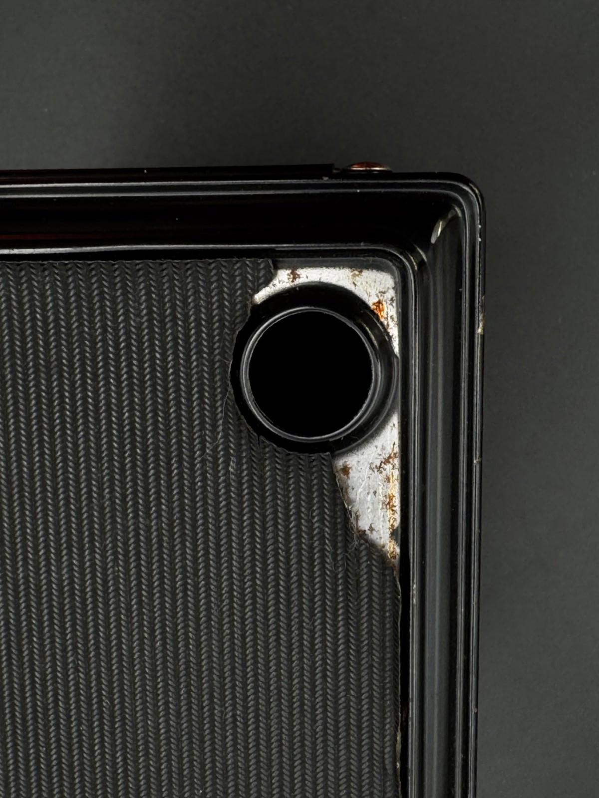 Vintage 1950s Agfa Synchro Box 120 Film Camera With Art Deco Design - Working