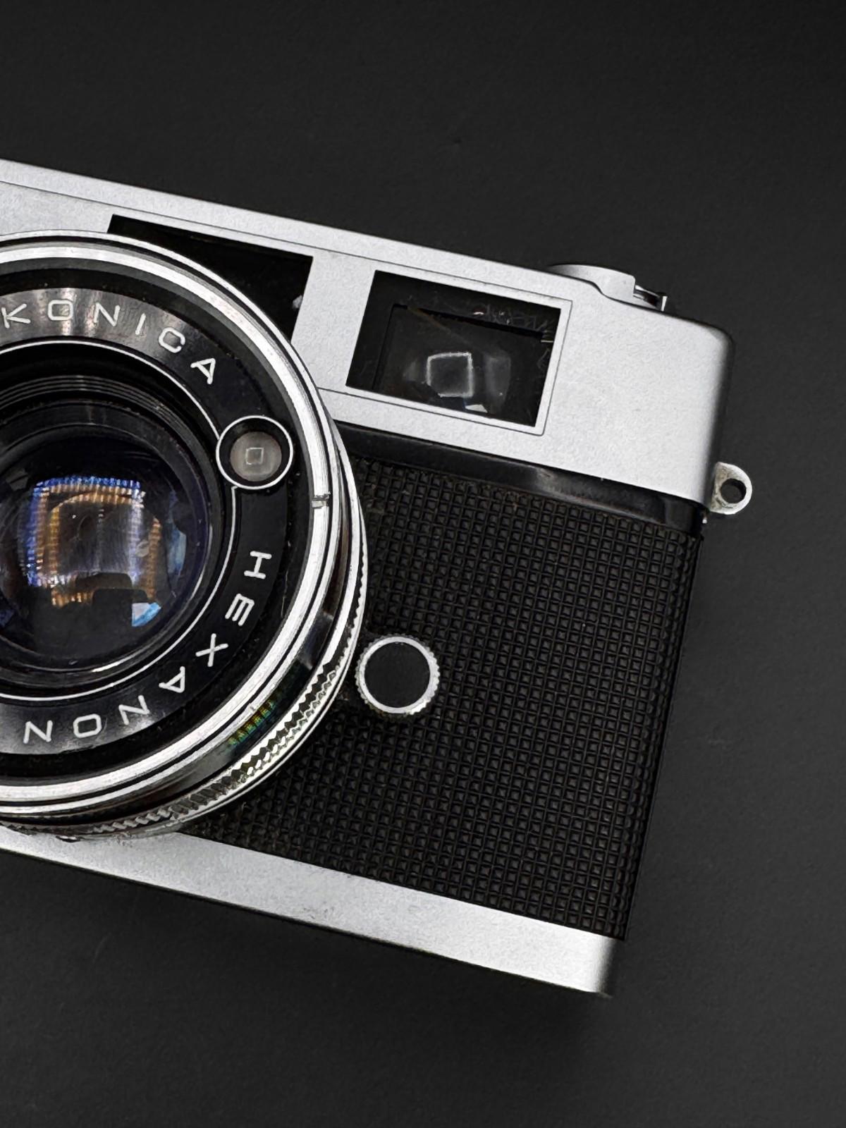 Konica Auto S2 Vintage 1960's Rangefinder 35mm Film Camera - Faulty (D316)