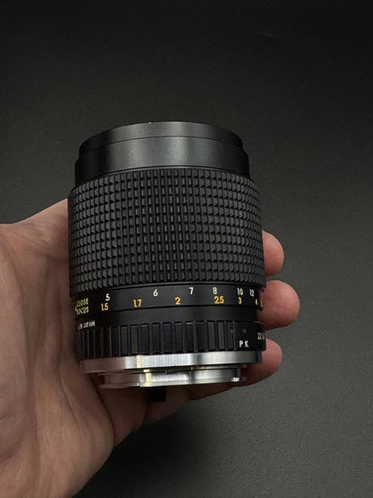 Vintage Super Ozeck Auto MC 1:2 8 135mm Lens Pentax K Mount - Tested & Working