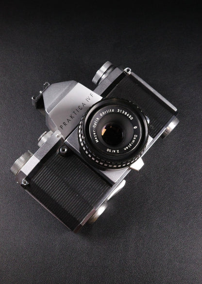 Vintage Praktica IV F 35mm Film Camera & 50mm f/2.8 Lens - Faulty (Read Details)