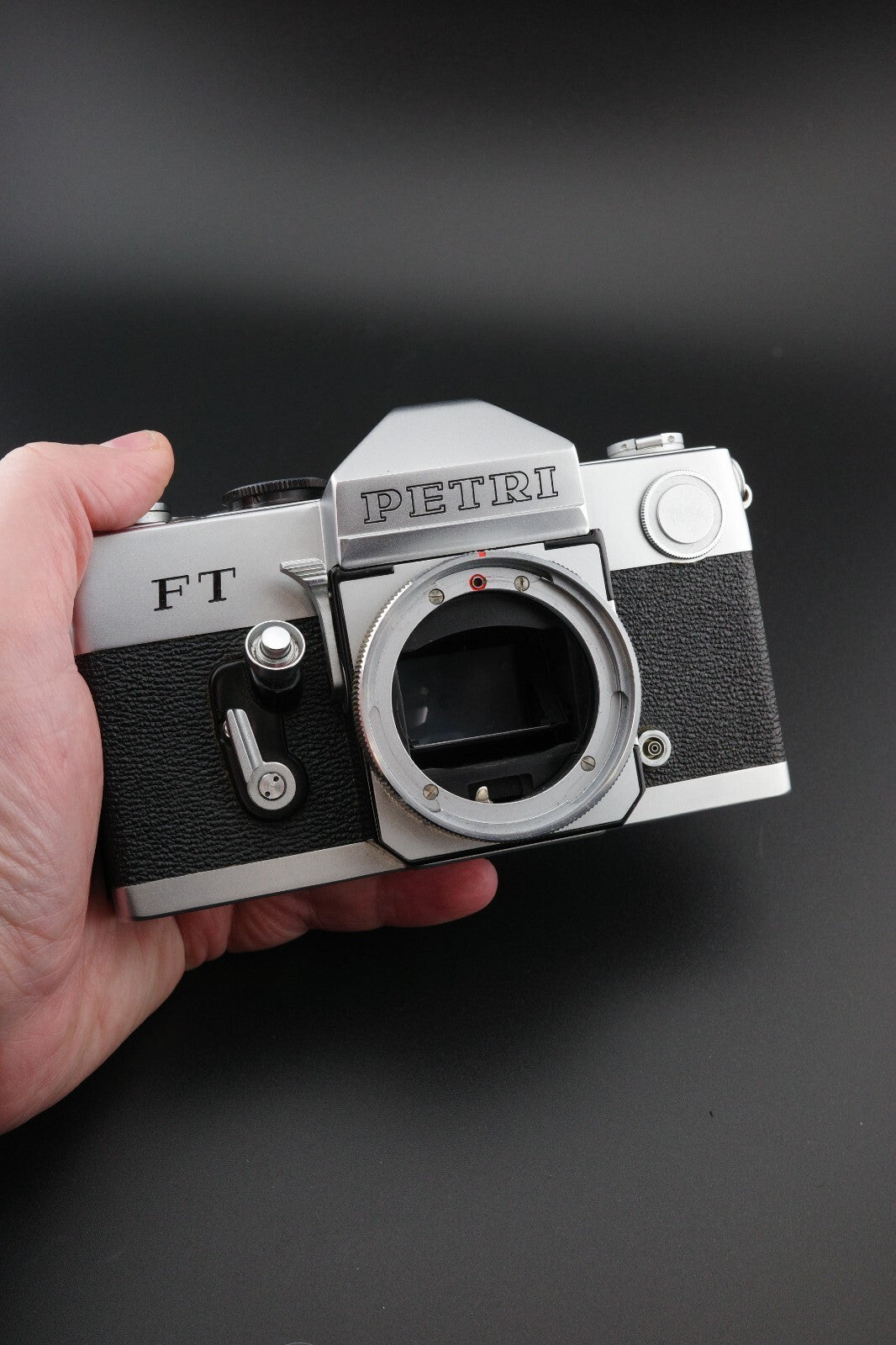 Petri FT Vintage 1960's 35mm SLR + Petri 55mm f/2 Lens Film Tested & Working