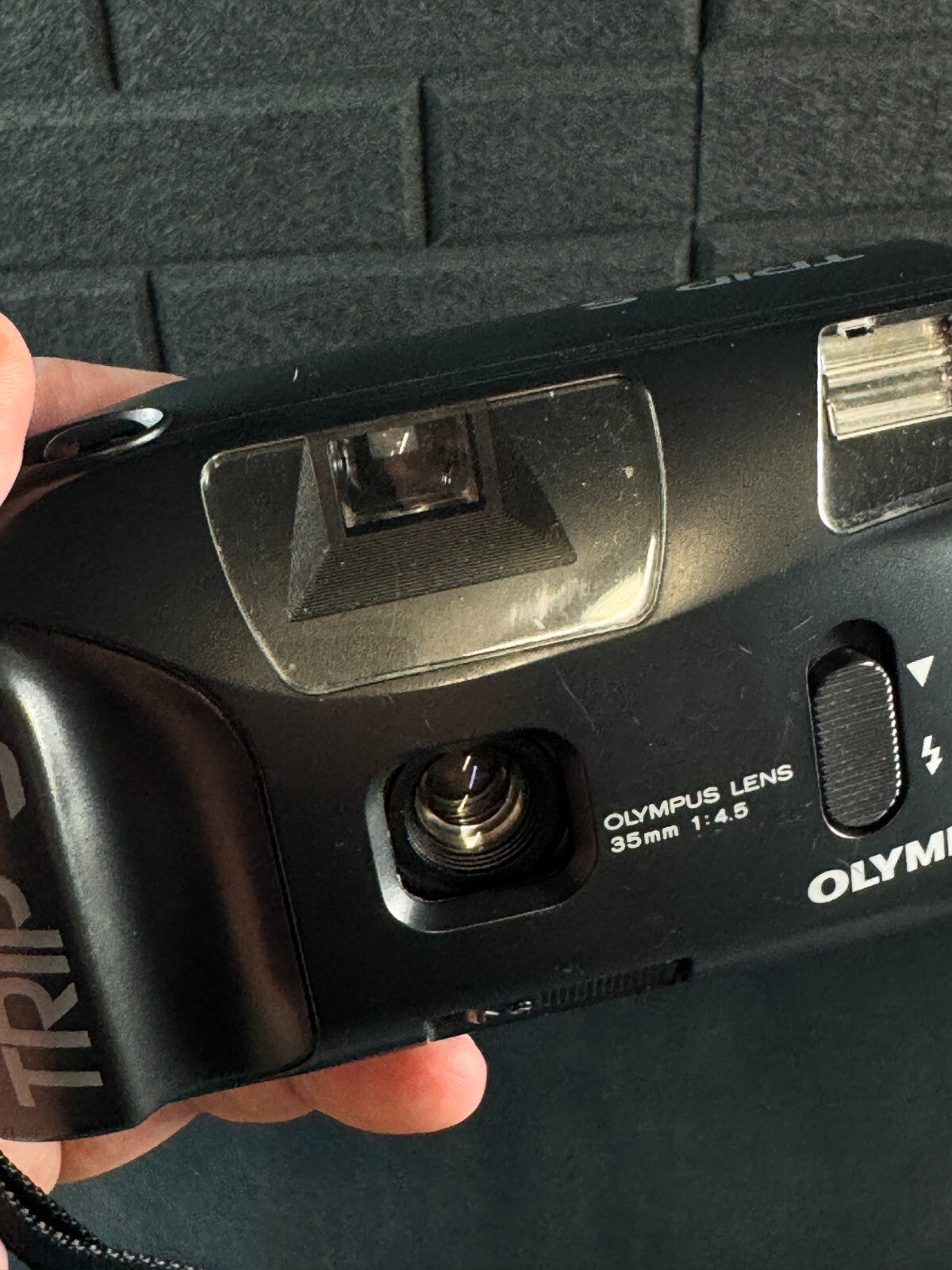 Olympus Trip S Vintage 1990's 35mm Film Camera Point & Shoot - Tested & Working