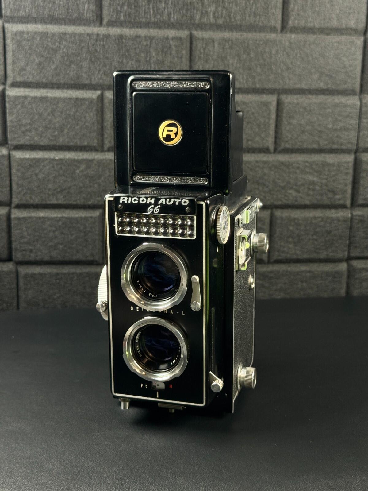 Ricoh Auto 66 TLR 120 Film Camera & Case - Fully Working - Stunning Condition