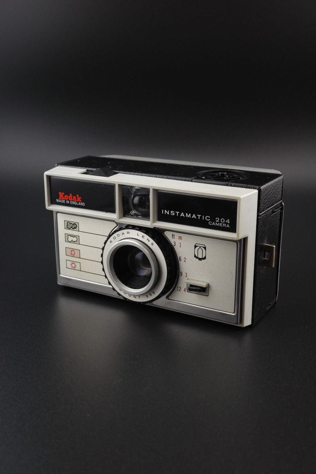 Kodak Instamatic 204 Vintage 1960's 126 Film Camera With Case - Tested & Working