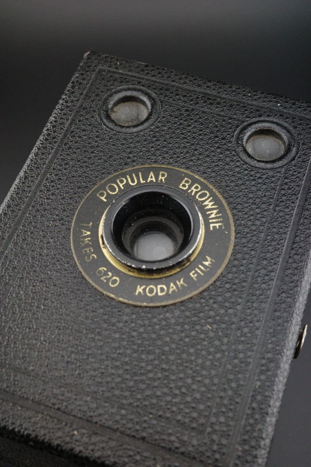Vintage Kodak Six-20 Popular Brownie 620 Film Box Camera + Box Tested & Working