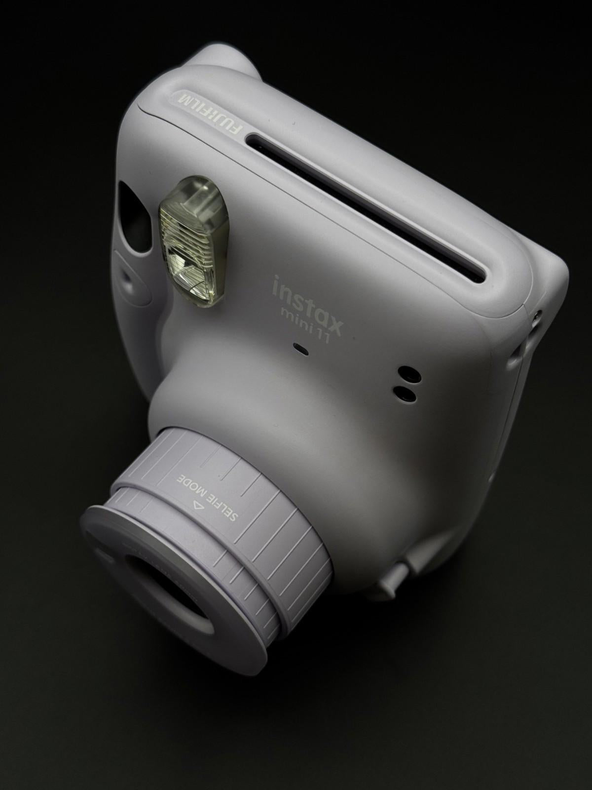 Working Fujifilm Instax Mini 11 Instant Camera Lilac, 10 Film Sheets & Batteries