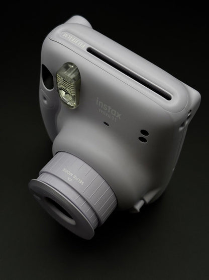 Working Fujifilm Instax Mini 11 Instant Camera Lilac, 10 Film Sheets & Batteries