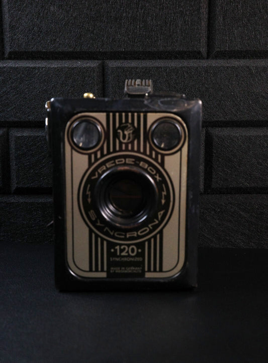 Rare Vintage Vredeborch Syncrona Vrede 120 Film Camera - Faulty Spares or Repair