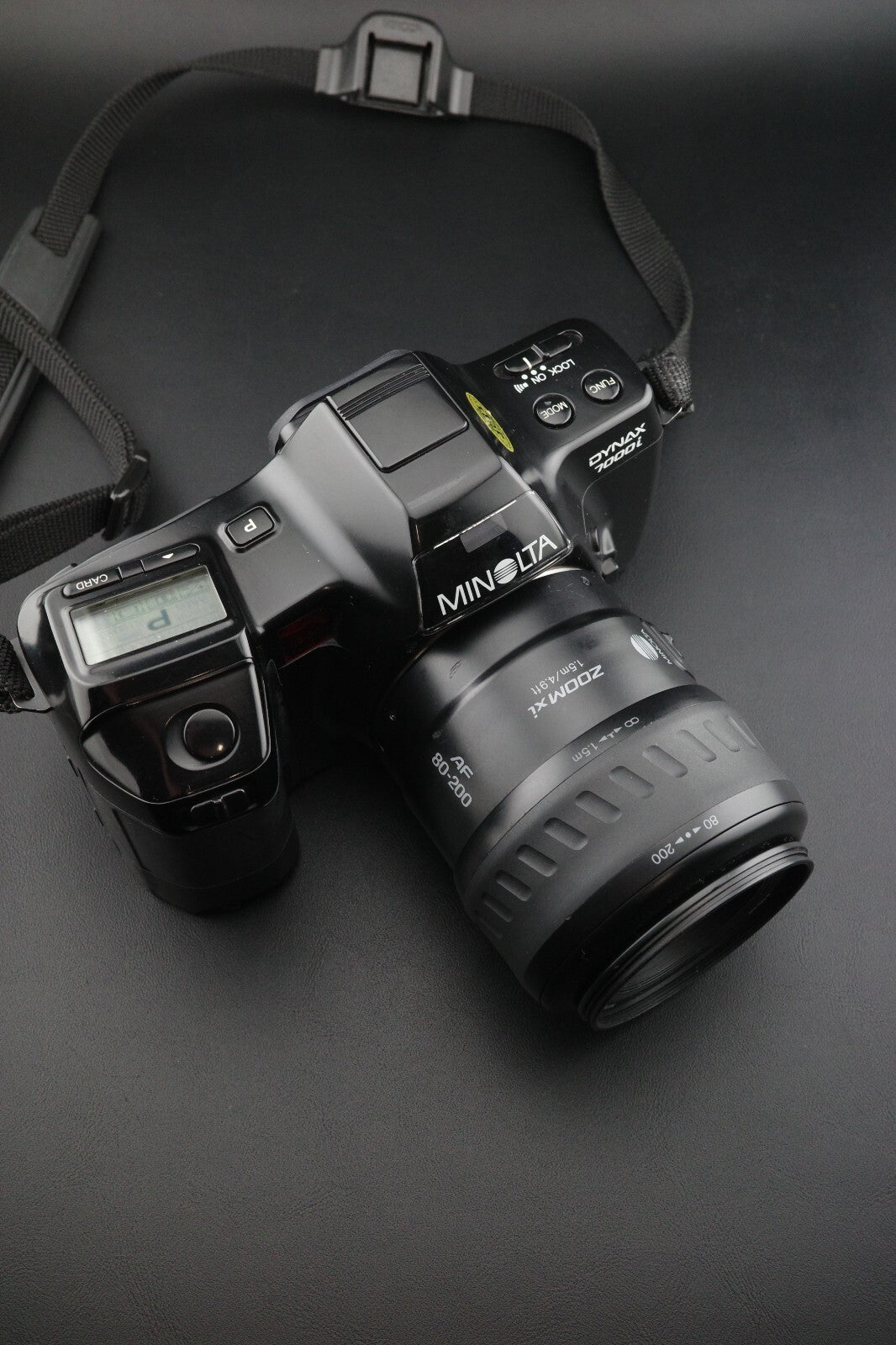 Minolta Dynax 7000i 35mm Film SLR Camera With 2 Lenses - Working - Read Details