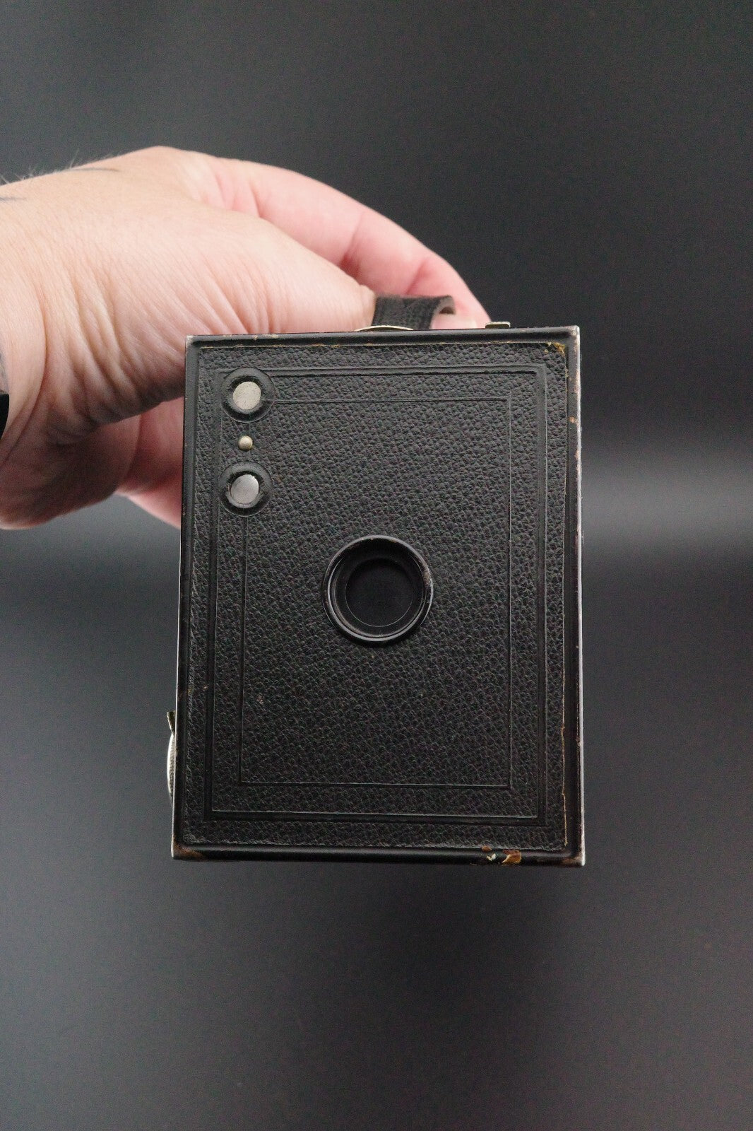 Kodak No.2 Brownie Model F 120 Film Box Camera - Tested & Working Vintage 1930's