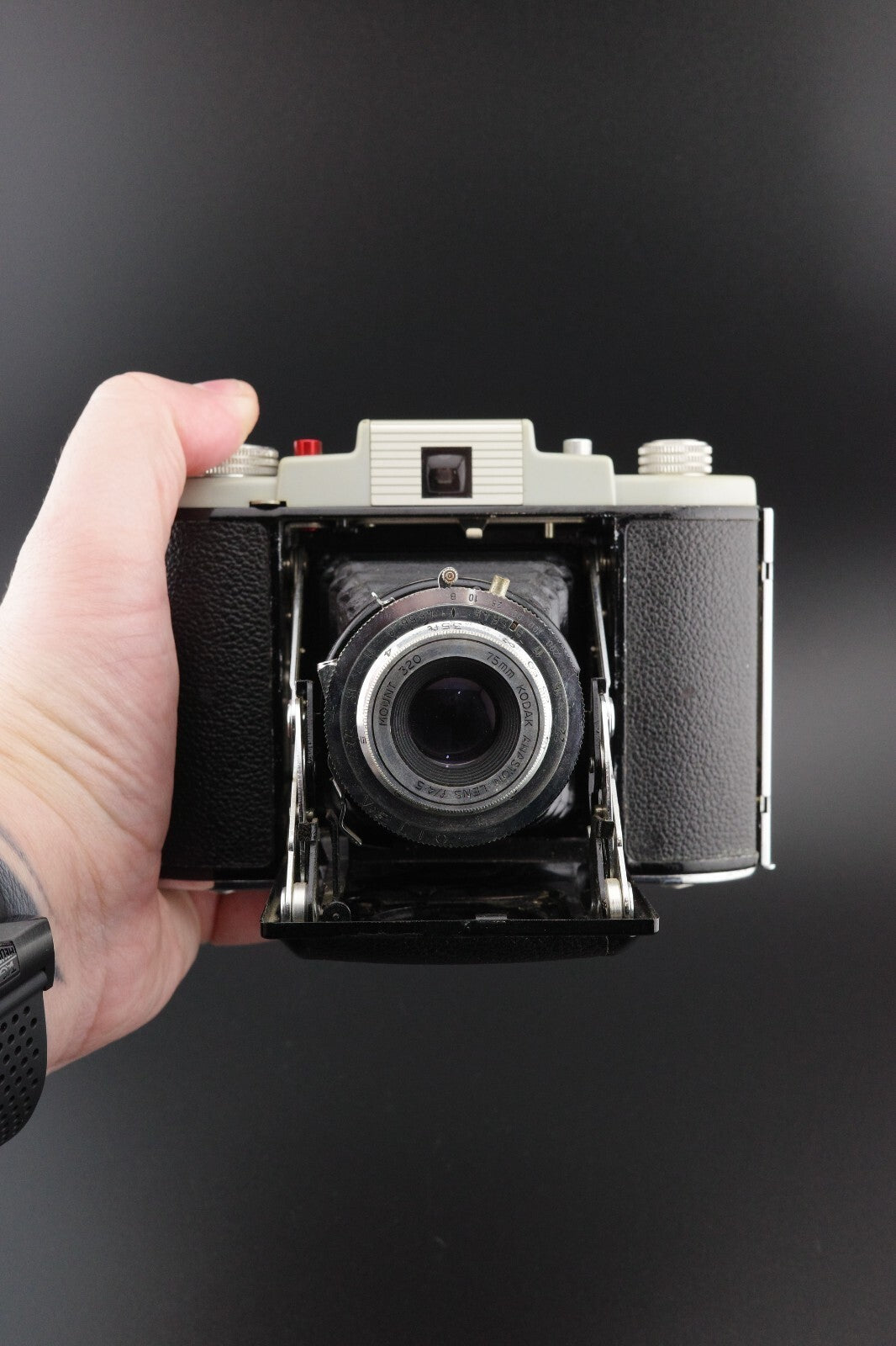 Kodak 66 Model III Vintage 120 Film Folding Camera Anaston 75mm Tested & Working