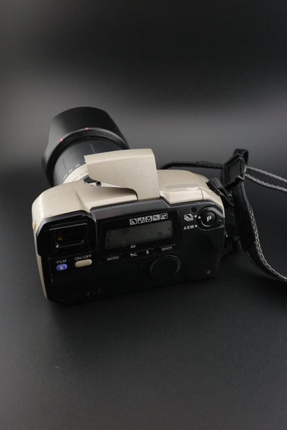 Minolta Vectis S-1 Vintage 1990's APS SLR + 25-150mm Lens - Tested & Working