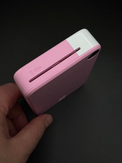 Kodak Printomatic Camera Pink/White Instant Camera + 20 Film Sheets - Working