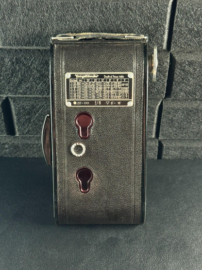 Voigtländer Bessa Vintage 1930's Folding Bellows Camera & Case - Not Working