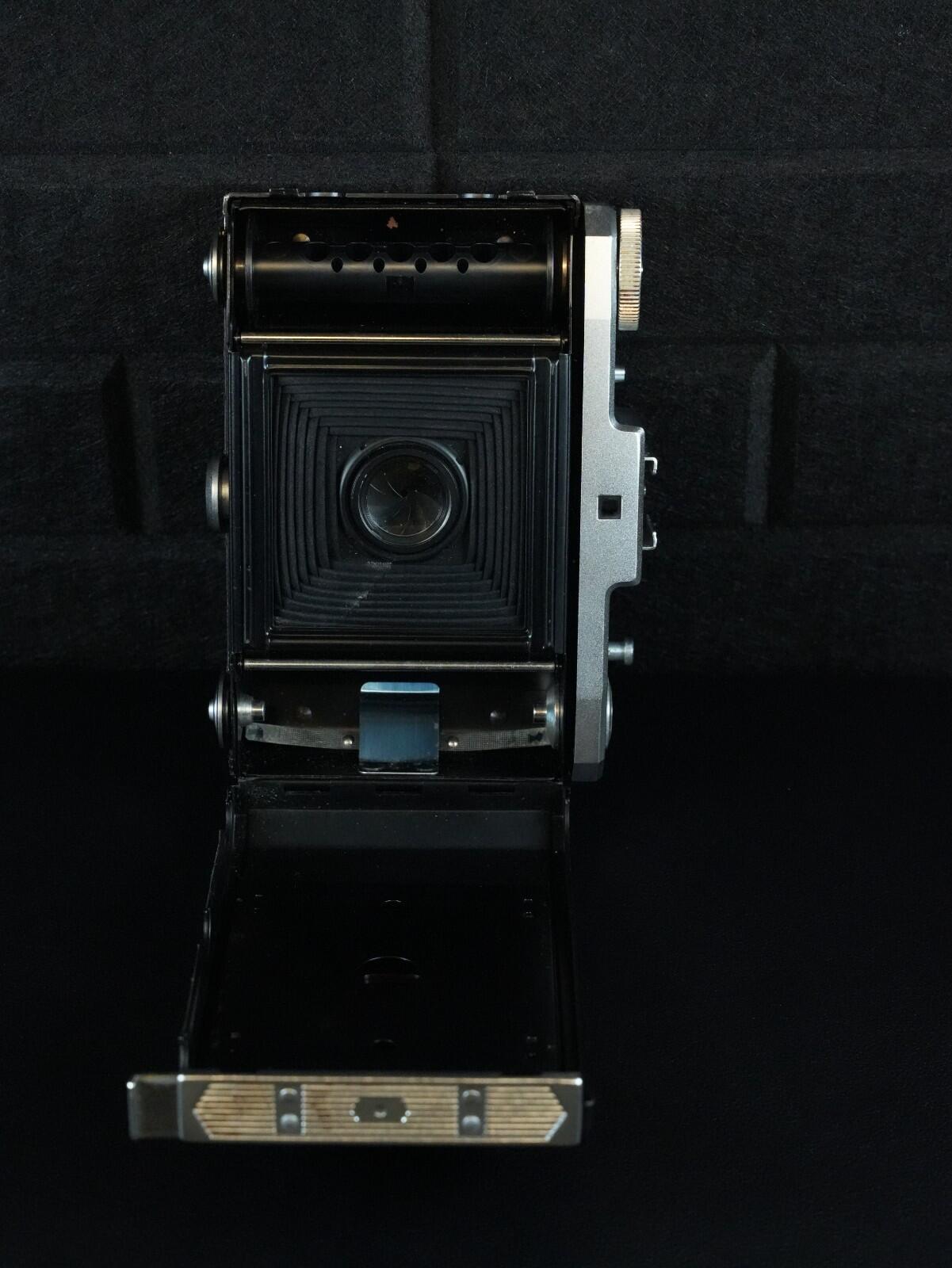 Zeiss Ikon Nettar 518/16 Vintage 1950s Folding Bellows Camera + Extras - Working