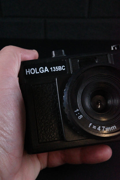 Classic Holga 135BC LOMO 35mm Film Camera - Black - Film Tested & Working