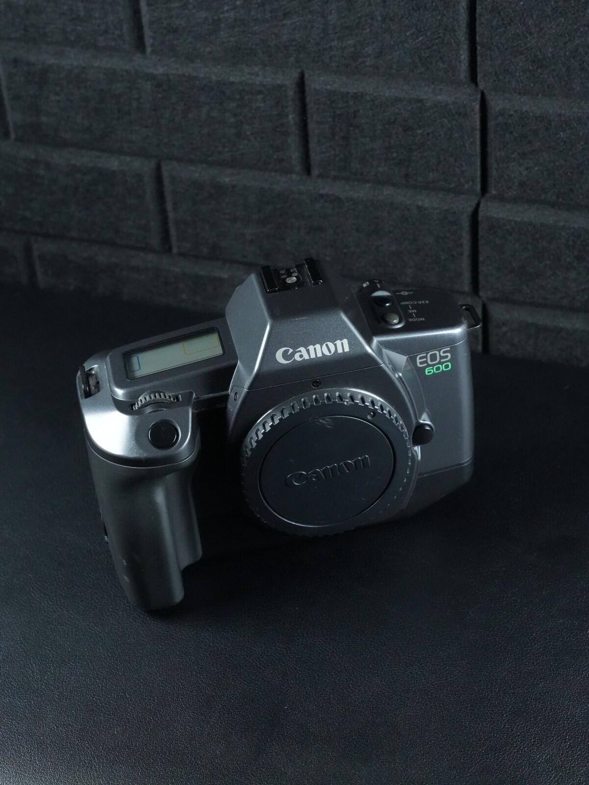 Canon EOS 600 35mm AF SLR 1980's Film Camera Body Only - Tested & Working (W537)