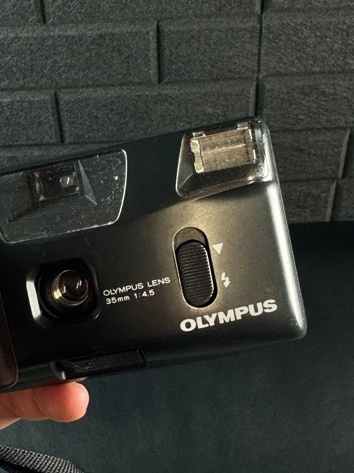 Olympus Trip S Vintage 1990's 35mm Film Camera Point & Shoot - Tested & Working