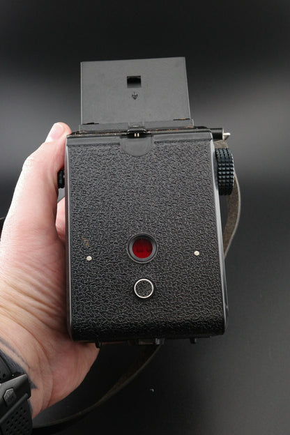 Lomo Lubitel 166B Vintage 1980's 120 TLR Film Camera 75mm f/4.5 Tested & Working
