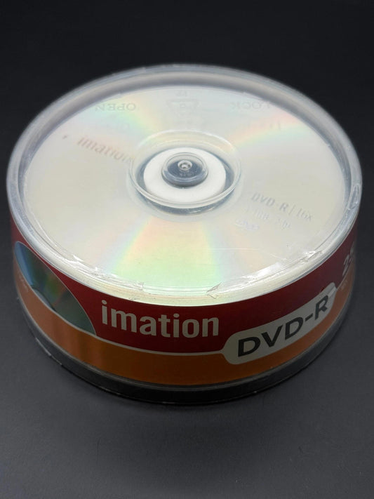 25 x Imation DVD Recordable Media, DVD+R, 4.70 GB Brand New
