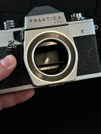 Praktica LTL 35mm Film SLR Camera + Zeiss Jena Tessar 2.8 50mm - Winds & Fires