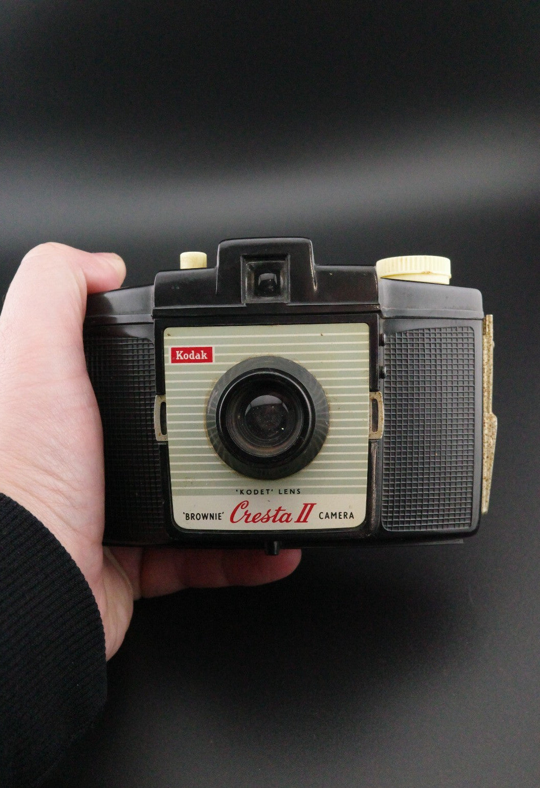 Kodak Brownie Cresta II Vintage 1950s 120 Film Camera - Tested & Working