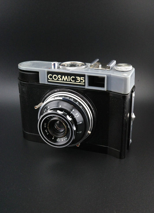Cosmic 35 Vintage 35mm Film Camera + Original Case Faulty Spares Repair Display