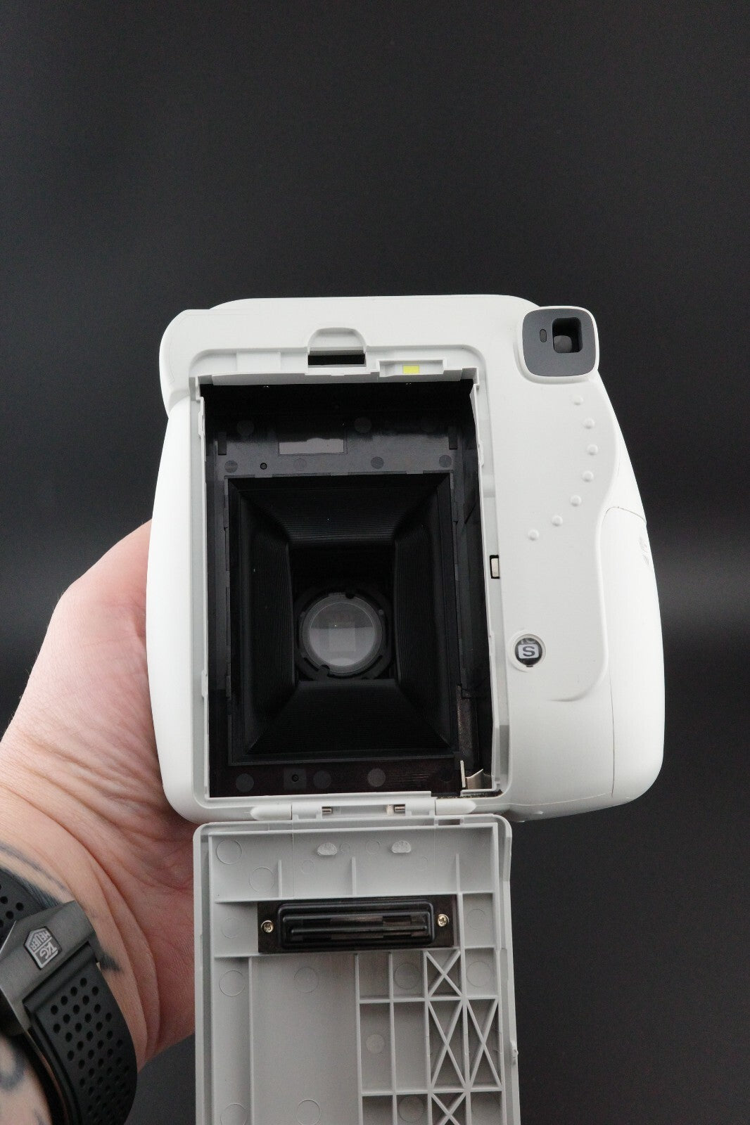 Instax Mini 9 White Instant Film Camera + Batteries - Tested & Working