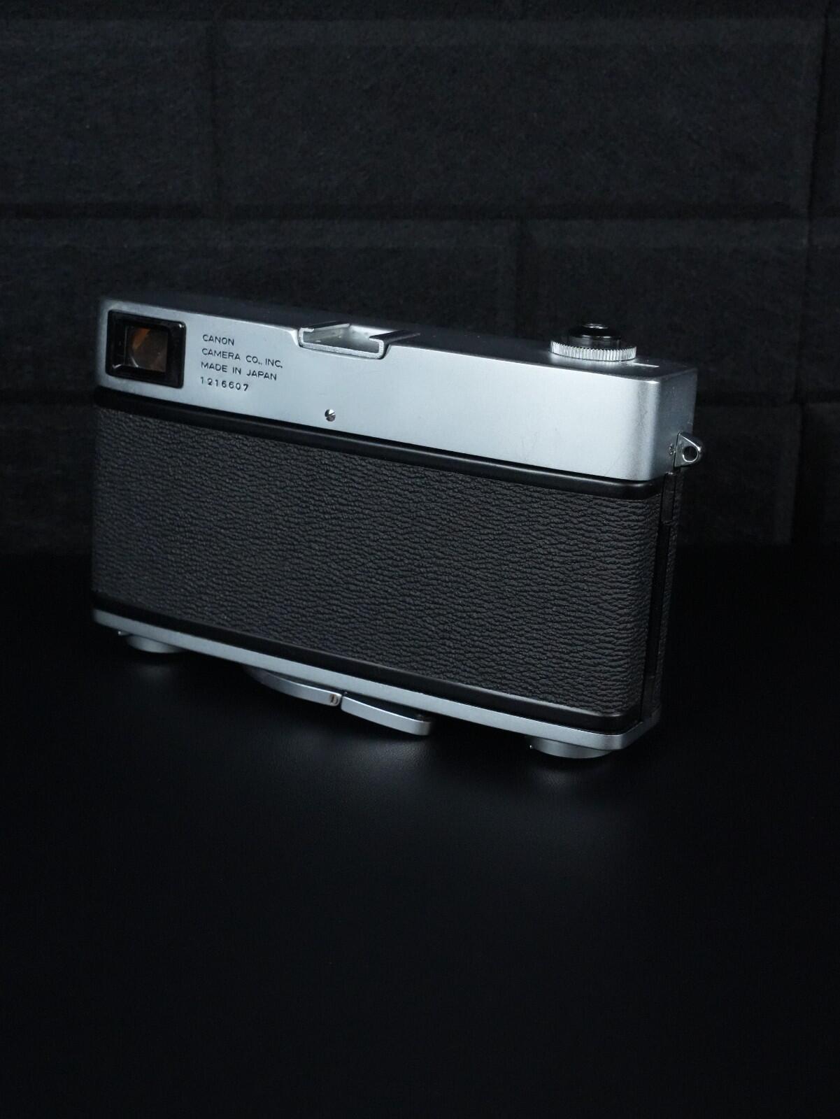 Canon Canonet Vintage 1960's 35mm Film Rangefinder Camera - Read Details