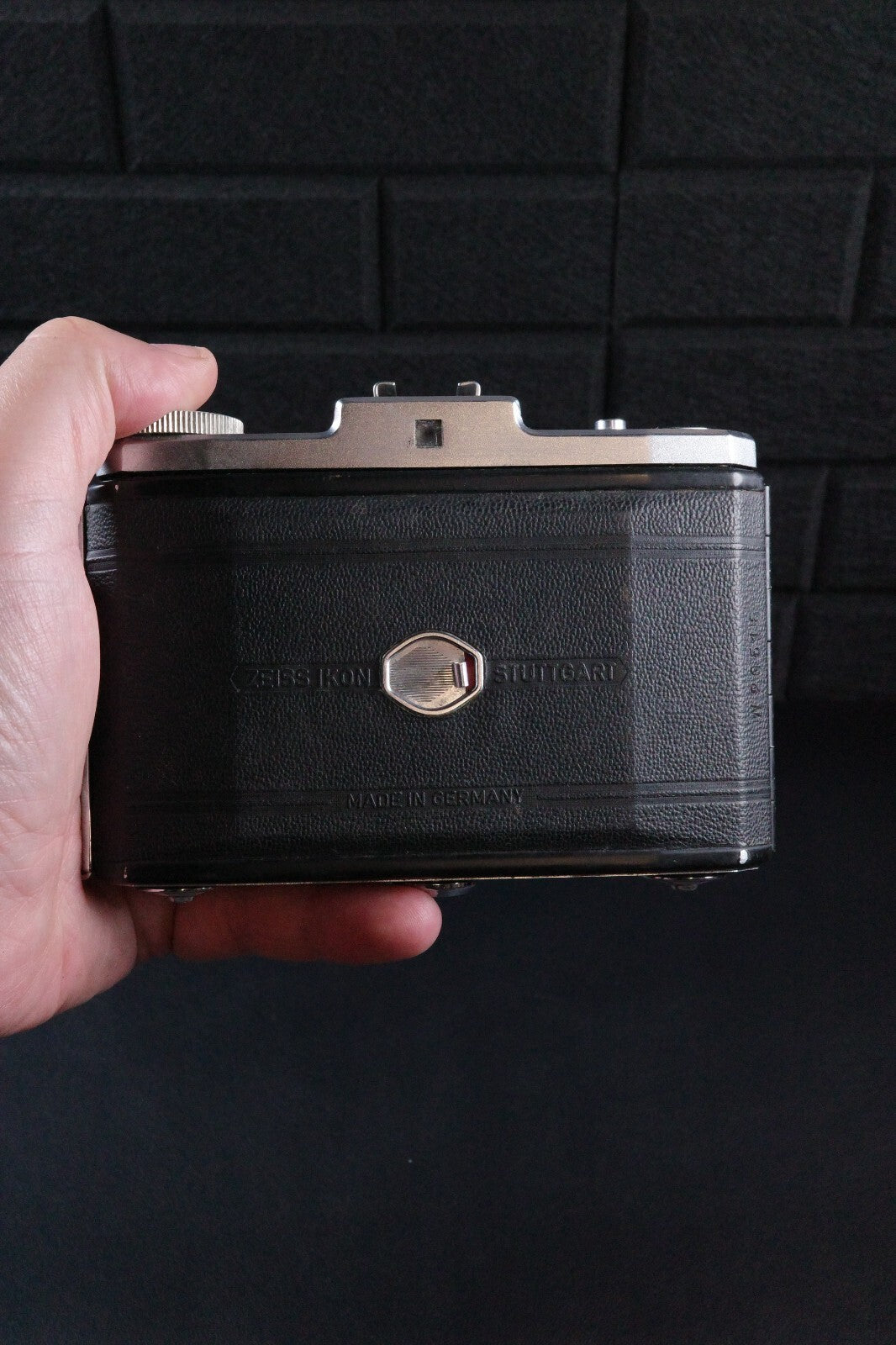 Zeiss Ikon Nettar 517/16 Vintage 1950's 120 Film Camera - Working - Heavy Fungus On Lens