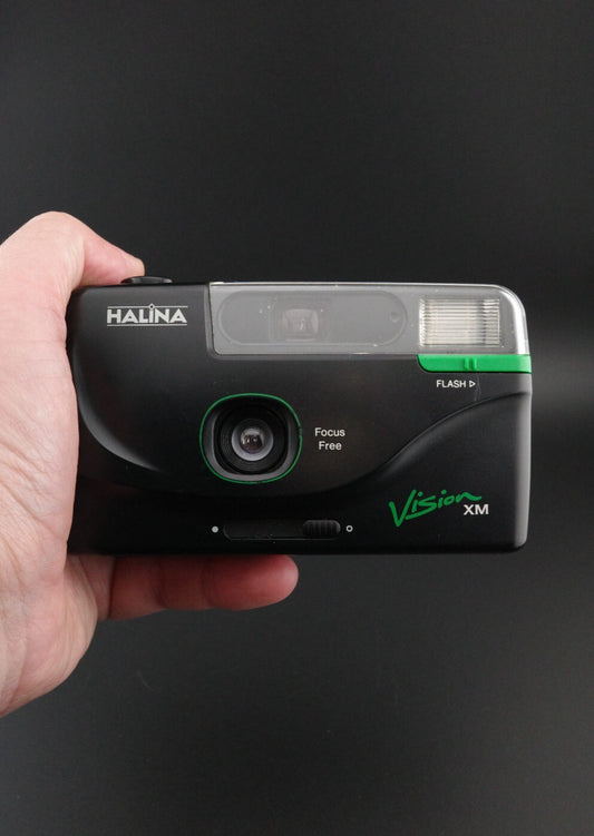 Halina Vision XM Vintage 35mm Film Camera Point & Shoot - Tested & Working