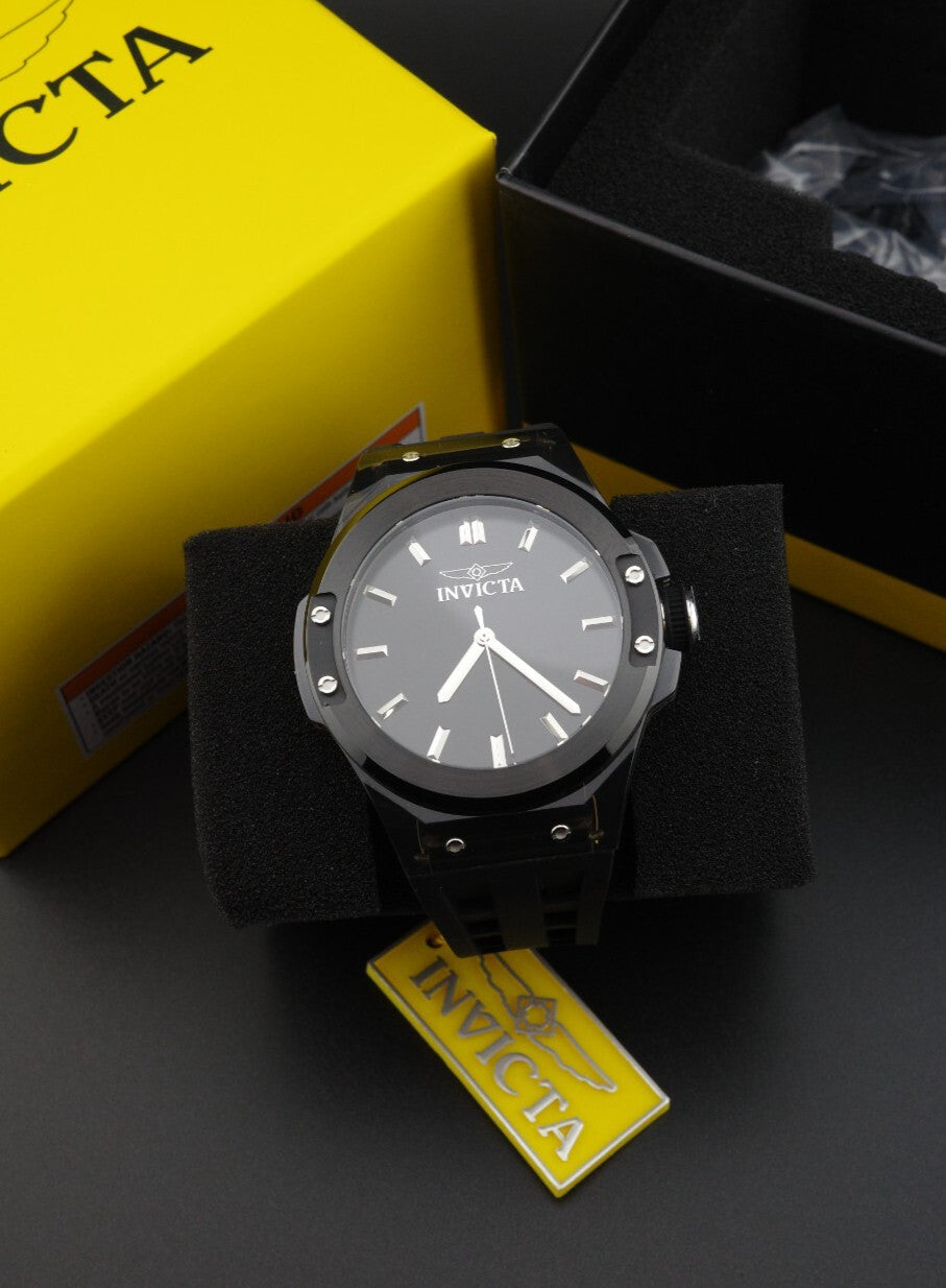 Invicta Sea Base Siphon 50010 Men's Quartz Watch 45mm Black  - New & Boxed