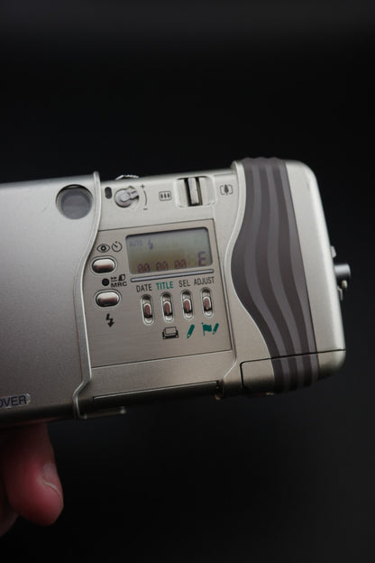 Nikon Nuvis S Vintage 1990's APS Film Point and Shoot Camera - Tested & Working