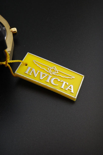 Brand New & Boxed Invicta Huracan 45775 Men’s Watch 48mm Black Gold Dial