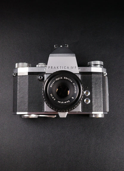 Vintage Praktica IV F 35mm Film Camera & 50mm f/2.8 Lens - Faulty (Read Details)