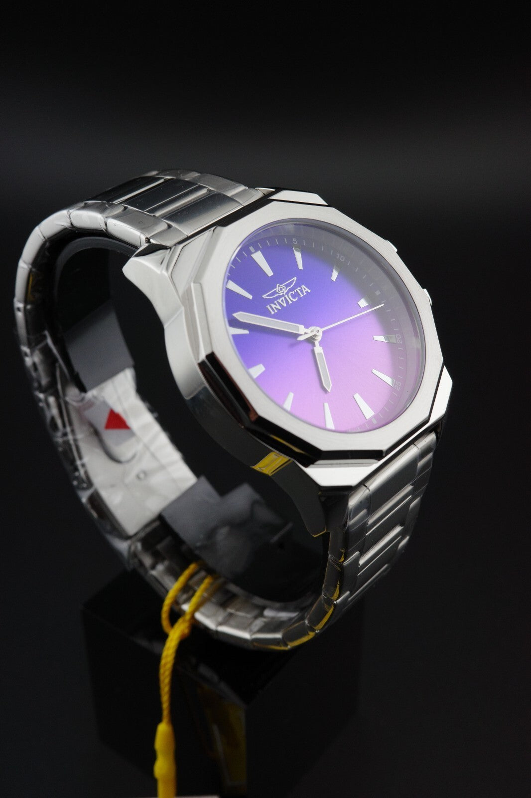 New & Boxed Invicta Speedway Dominus 50981 Men’s Watch 42mm Steel - Purple Dial
