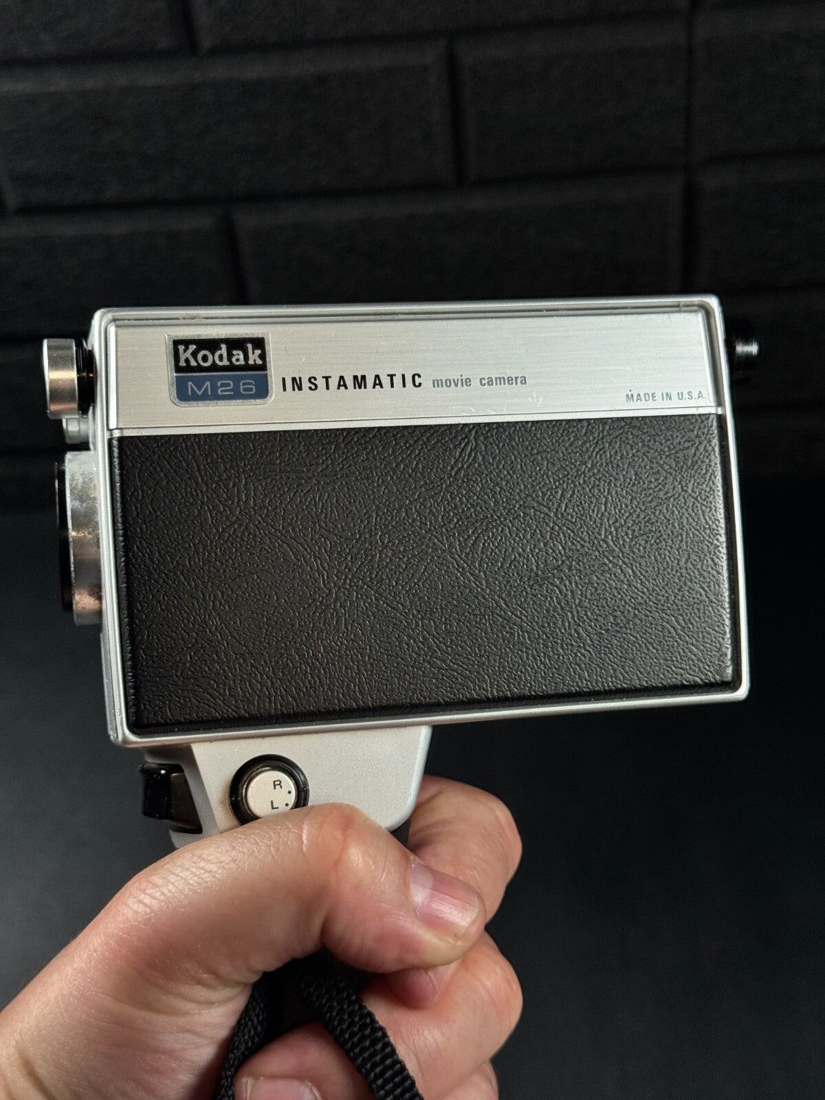 Vintage Kodak Instamatic M26 1960's Super 8 Film Movie Camera Untested With Box