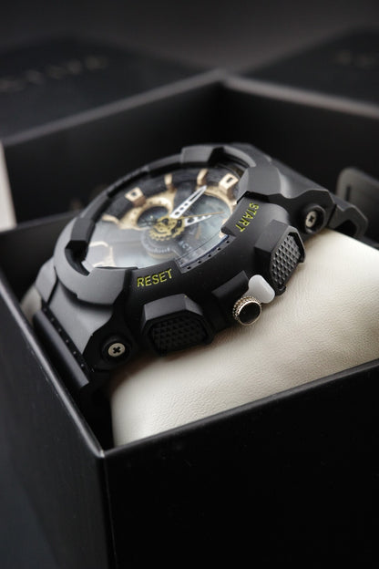 Brand New Boxed Activa Pixel X Invicta ACW498-003 Men's Digital Watch 50mm Black