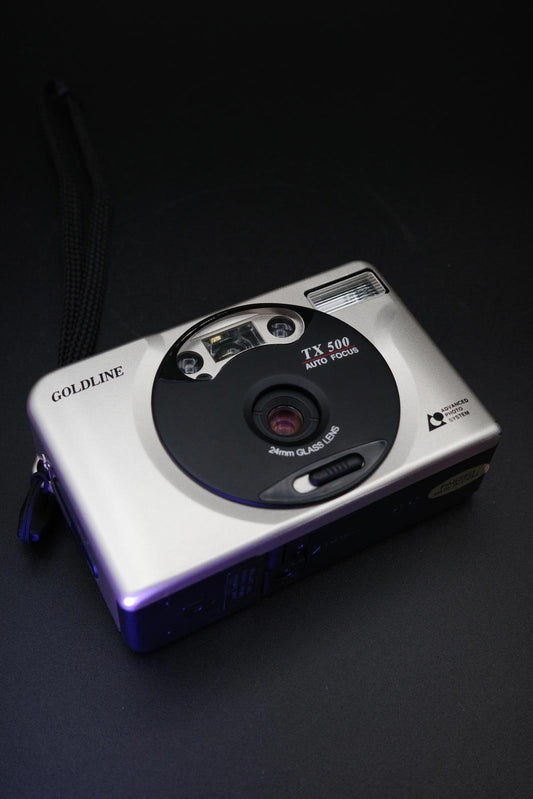 Goldline TX 500 APS Point & Shoot Vintage Compact Film Camera Working