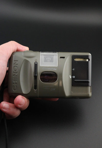 Chinon Auto GL 35mm Film Camera Autofocus Point Shoot Camera - Tested & Working