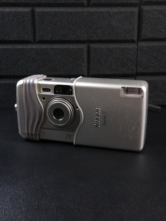 Nikon Nuvis S Vintage 1990's APS Film Point & Shoot Camera - Tested & Working