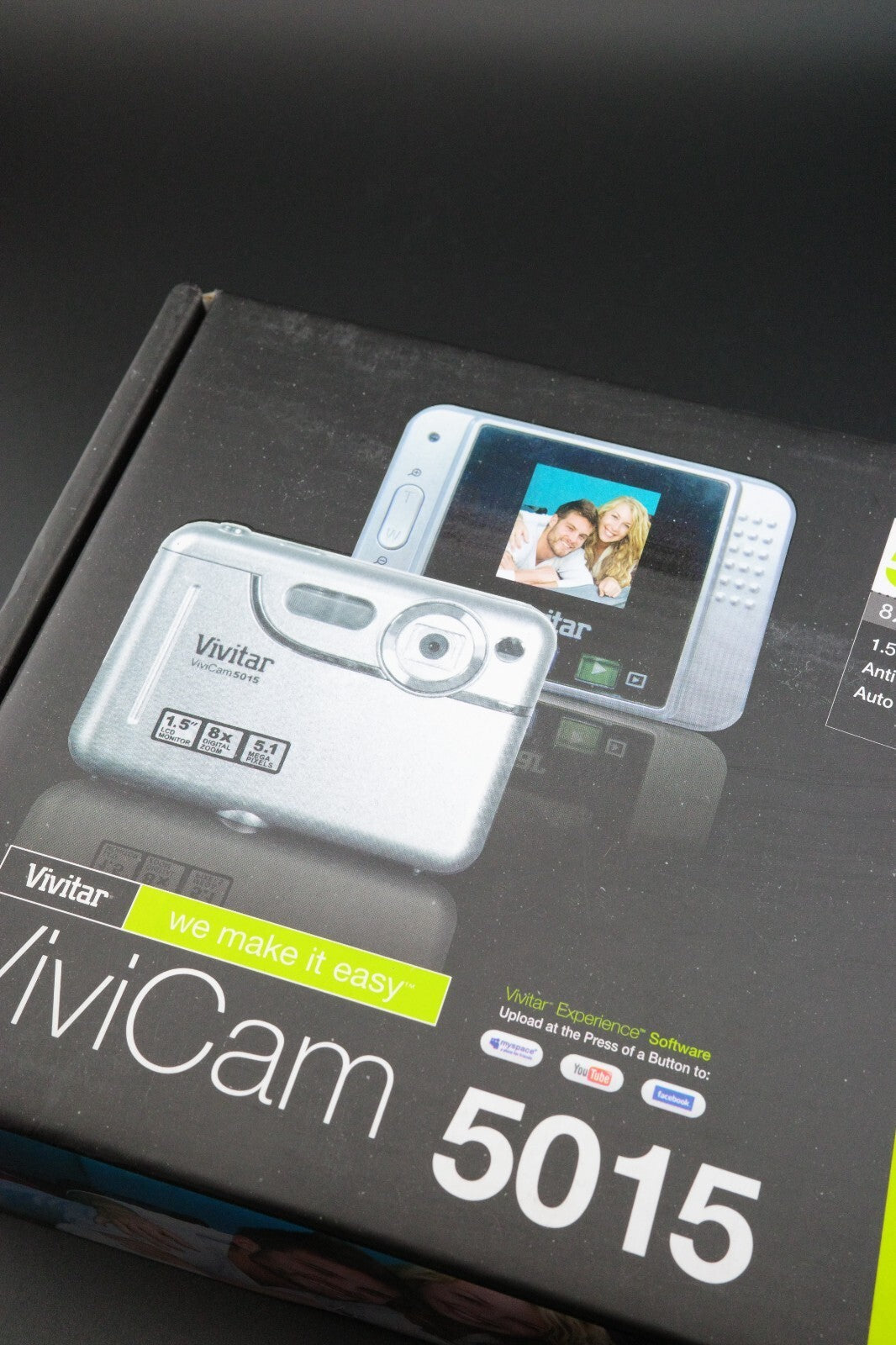 Vivitar ViviCam 5015 5.1MP Digital Camera Brand New Boxed Sealed Retro Y2K