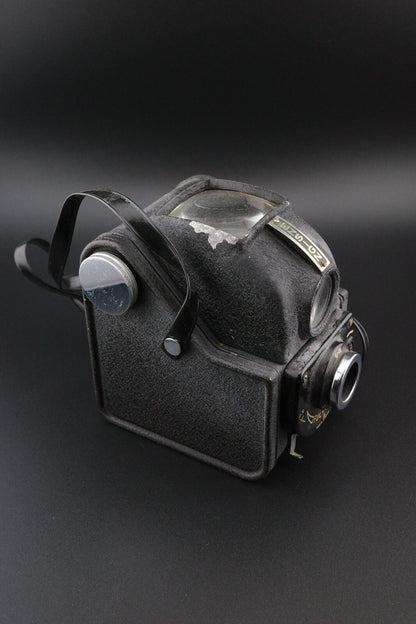Vintage 1940's Ensign Ful-Vue 120 Film Camera + Case - Faulty Spares or Repair
