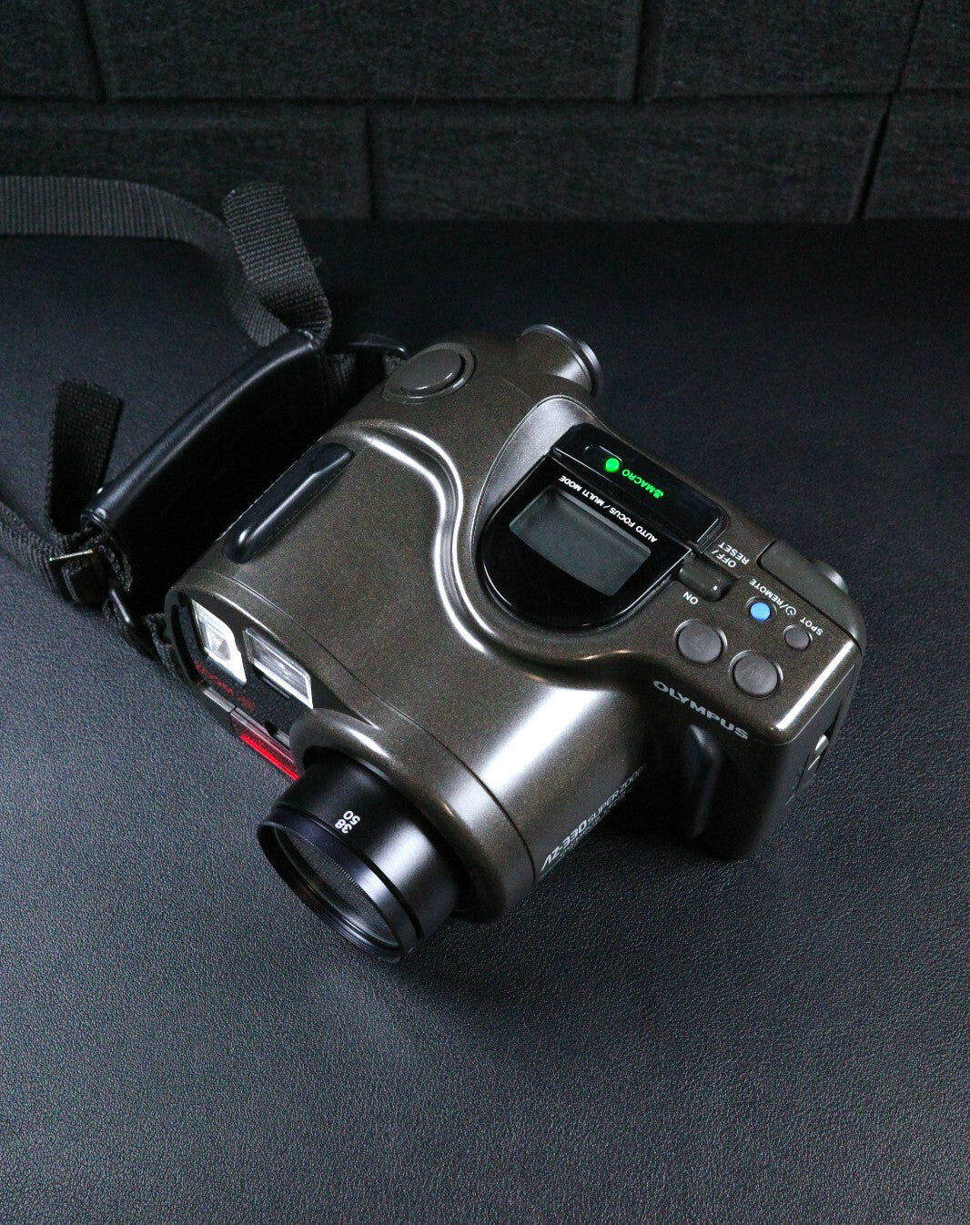 Olympus AZ-330 Superzoom Vintage 1990's 35mm Camera + Batteries - Working VGC
