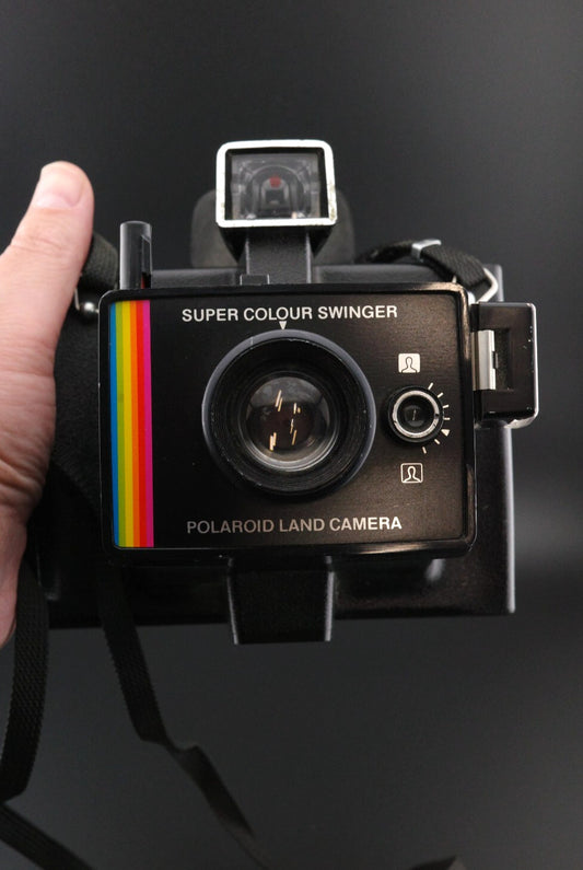 Polaroid Super Color Swinger Vintage 1970's Instant Film Camera - Untested
