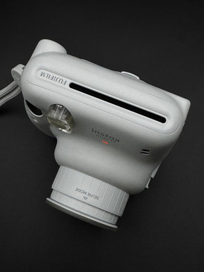 Fujifilm Instax Mini 11 Instant Camera Ice White & Leather Case - Fully Working