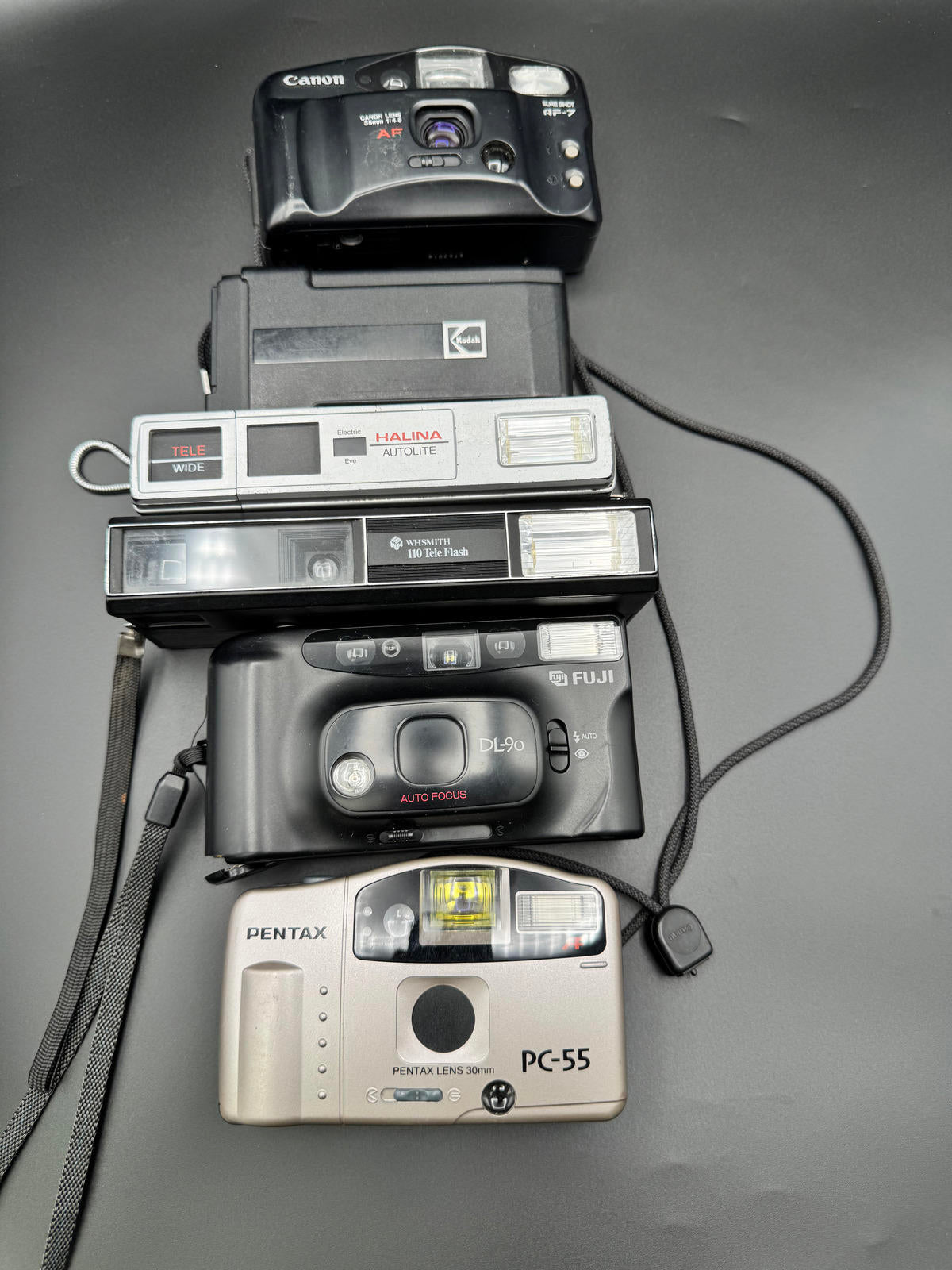 6 Vintage Film Camera Bulk Untested Job Lot - For Spares, Repair or Display