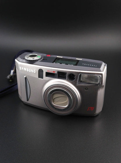 Samsung Vega 170 Vintage 2000's Y2K Zoom 35mm Film Camera - Tested & Working