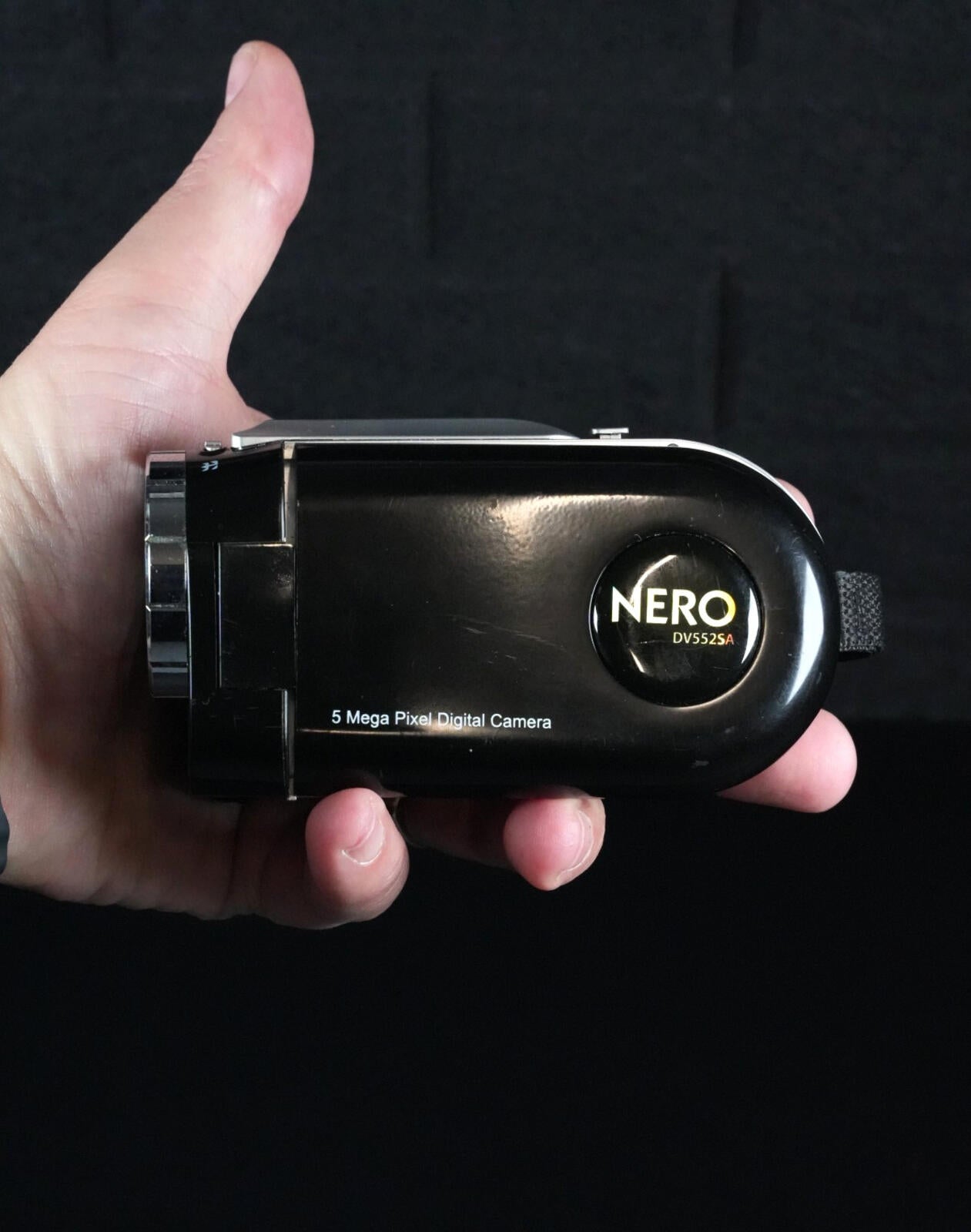 Giani Nero DV5525A 5MP Digital Camcorder Video Camera 4x Zoom - Tested & Working